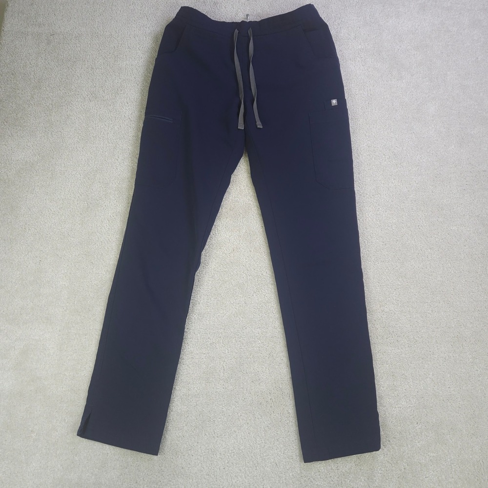 FIGS Yola Scrub Pants Navy Blue Technical Collection XS Womens